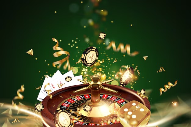 Dream Gaming baccarat table with player and banker hands